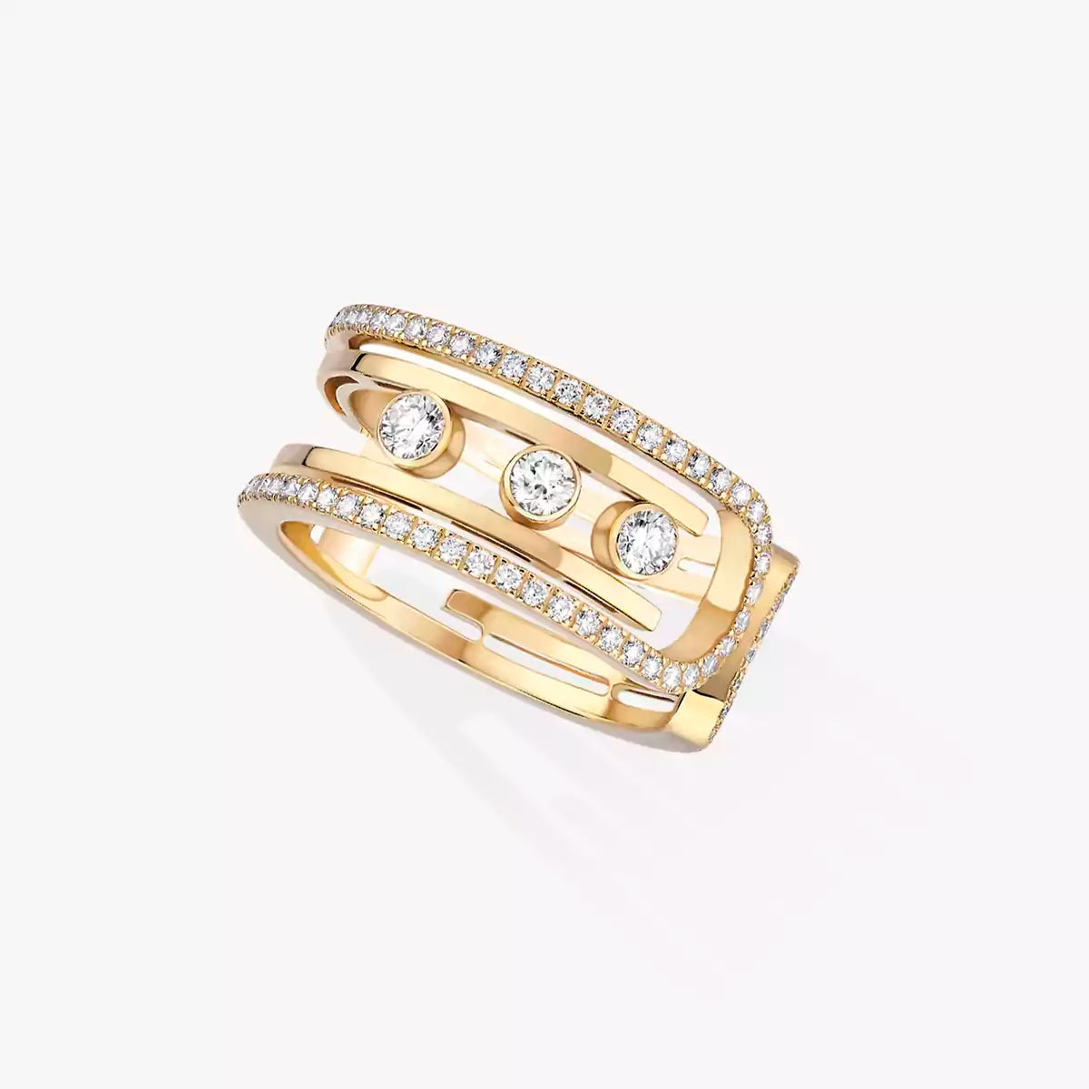 [Vicky]Move 10th Diamond Ring in Gold