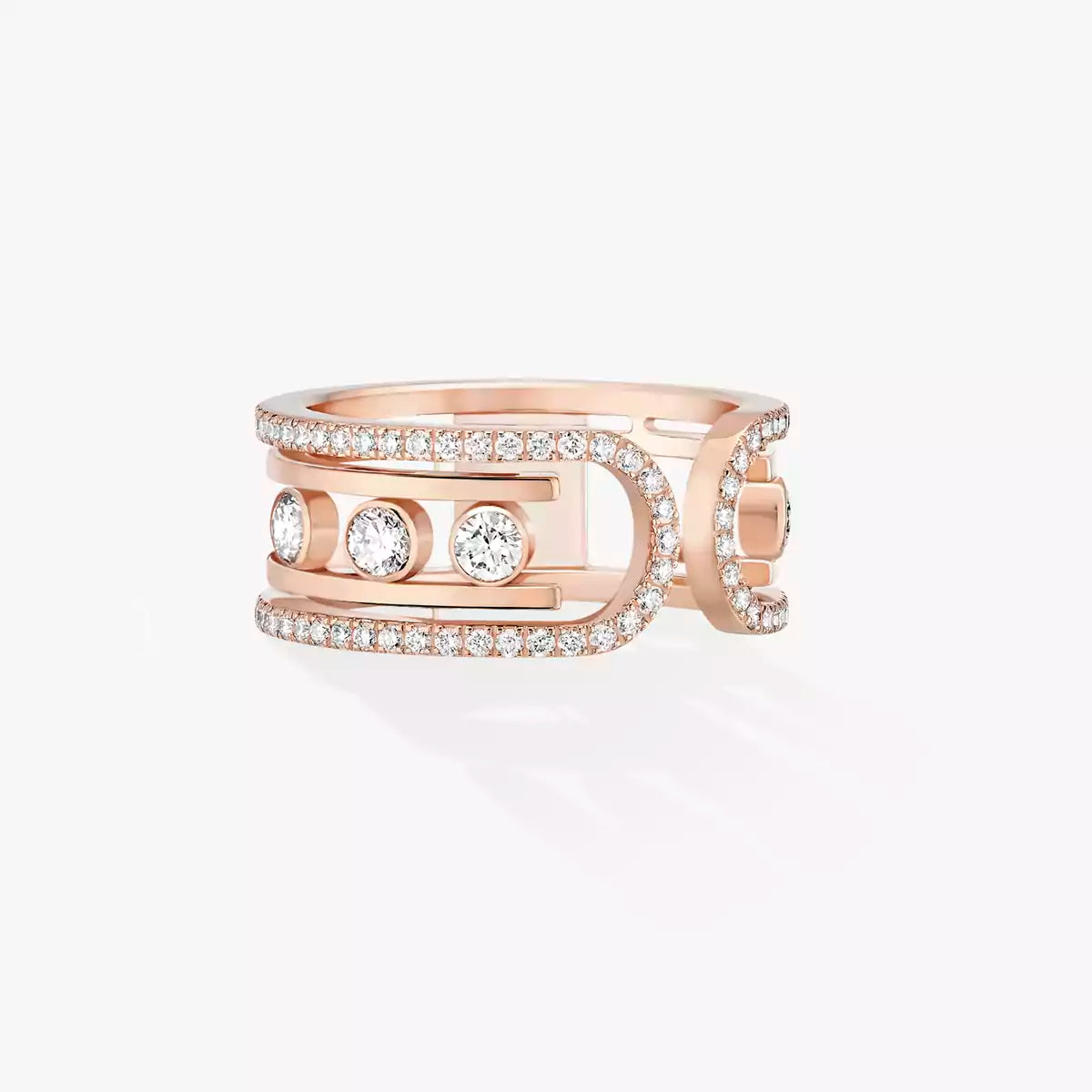 [Vicky]Move 10th Diamond Ring in Gold