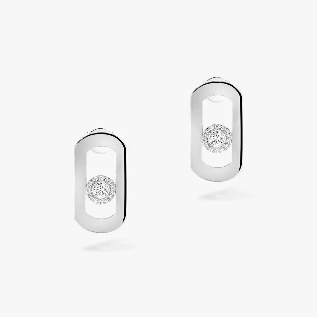 [Vicky]So Move Diamond Earrings in Yellow Gold