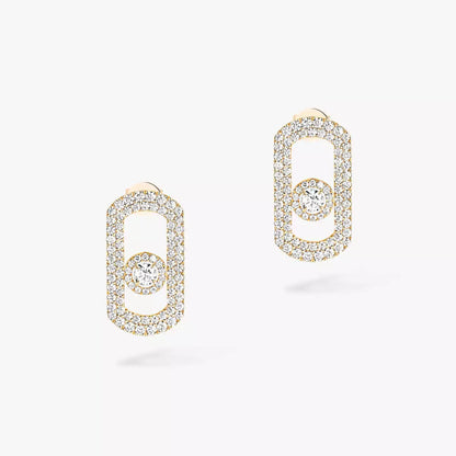 [Vicky]So Move Pave_-Set Diamond Earrings in Silver