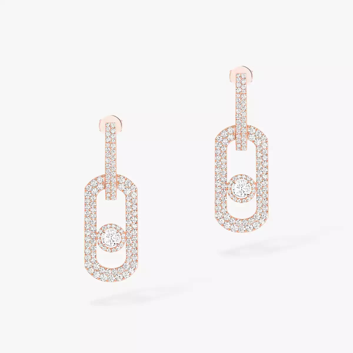 [Vicky]So Move XL Pave_-Set Diamond Pendant Earrings