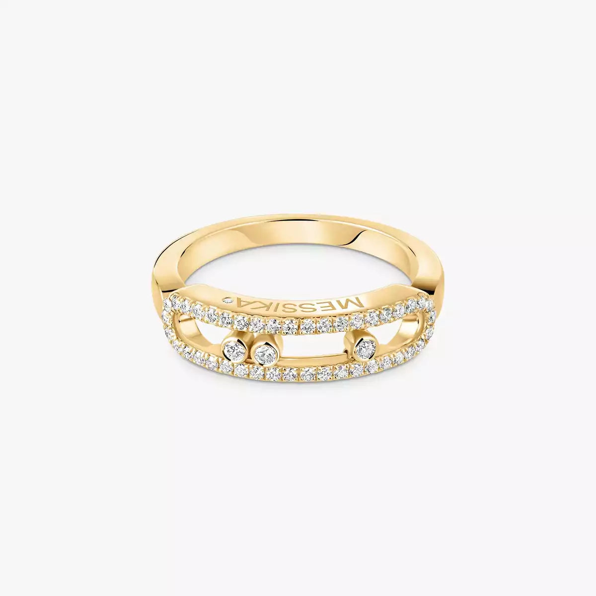 [Vicky] Baby Move Gold Diamond Pave_ Ring