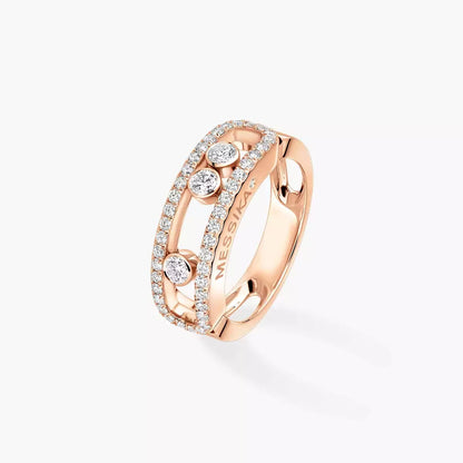 [Vicky] Move Gold Diamond Pave_ Ring