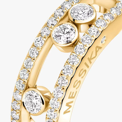[Vicky] Move Gold Diamond Pave_ Ring