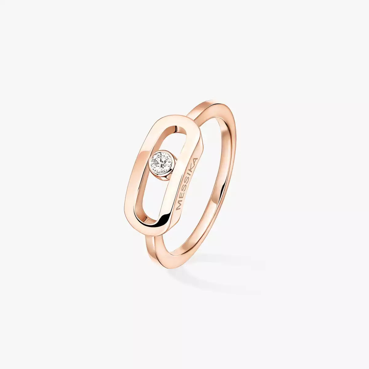[Vicky]Move Uno Diamond Ring in Gold