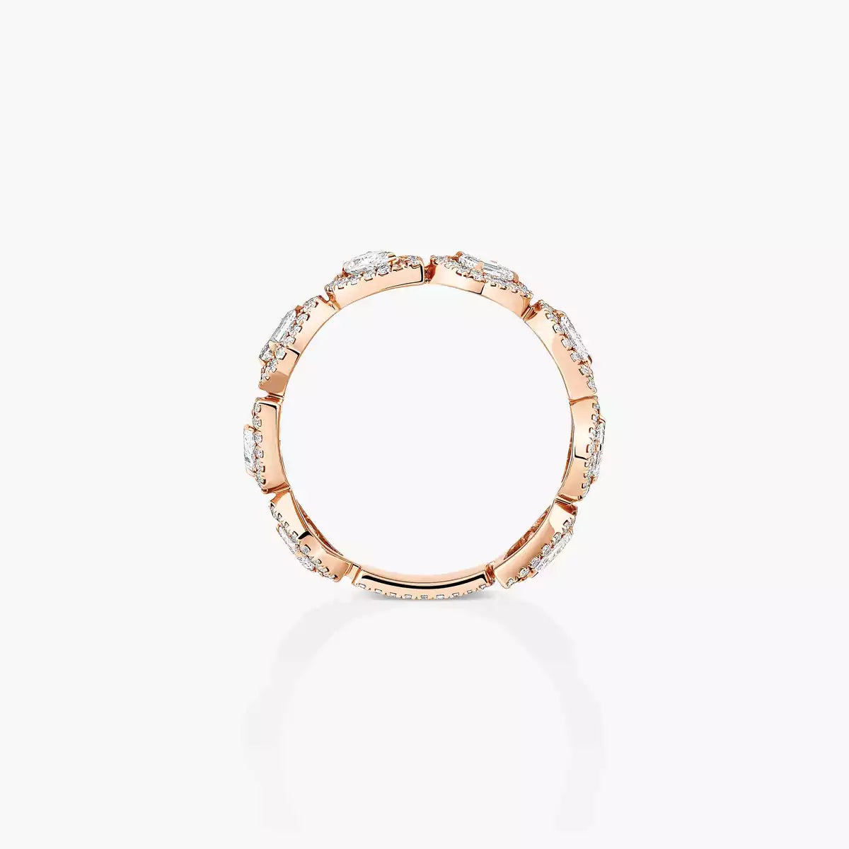 [Vicky] Diamond Wedding Ring My Twin