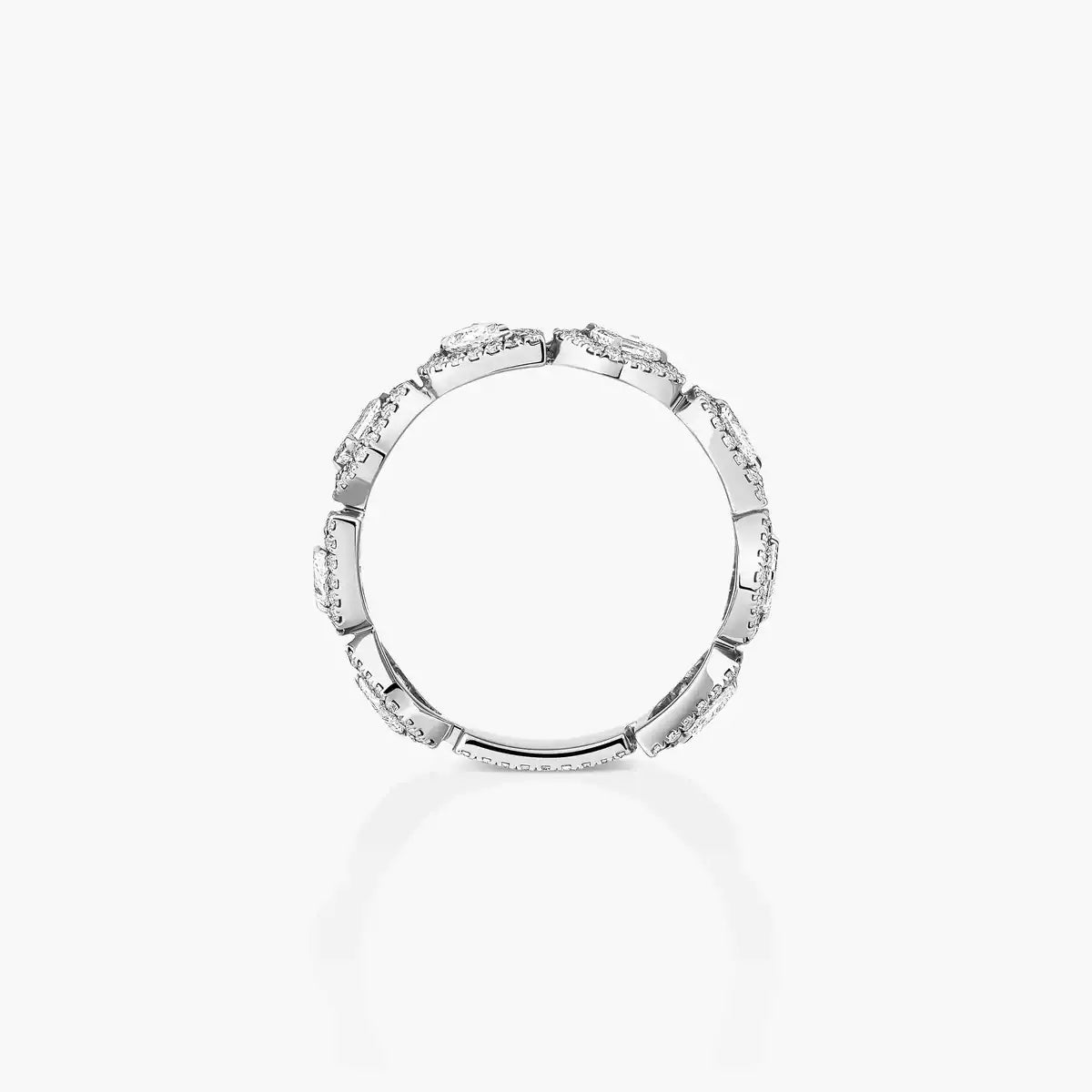 [Vicky] Diamond Wedding Ring My Twin