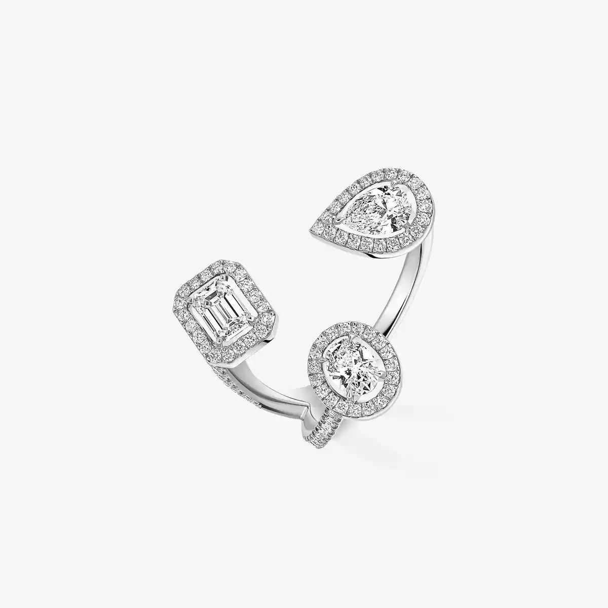 [Vicky]  Diamond Ring 0,25ct My Twin Trilogy