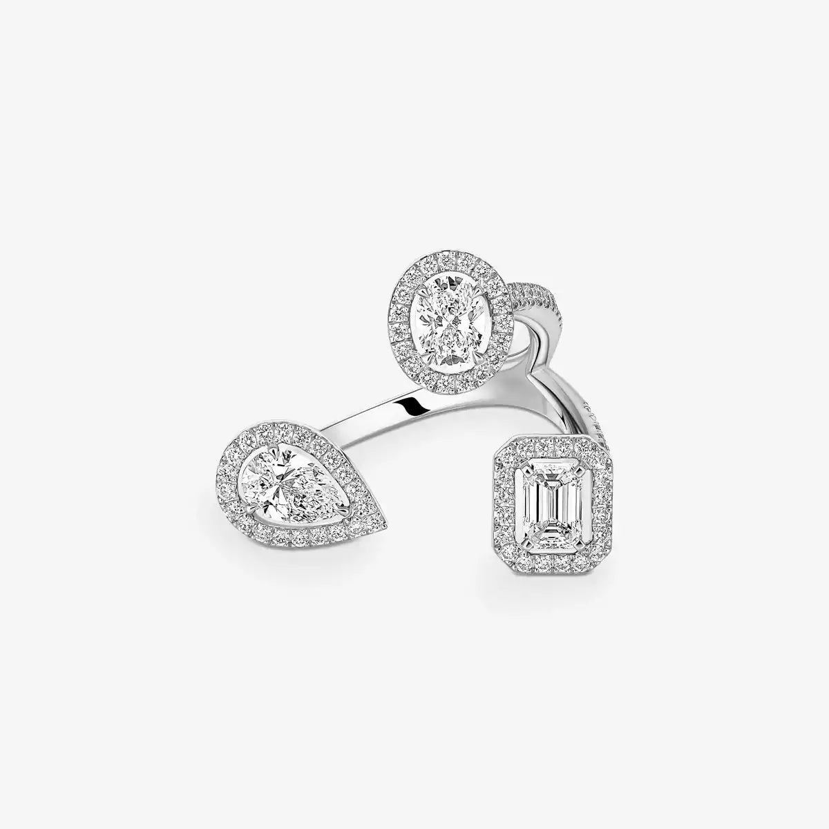 [Vicky]  Diamond Ring 0,25ct My Twin Trilogy