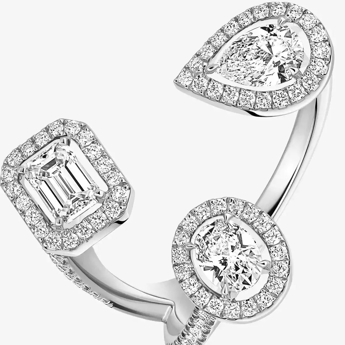 [Vicky]  Diamond Ring 0,25ct My Twin Trilogy