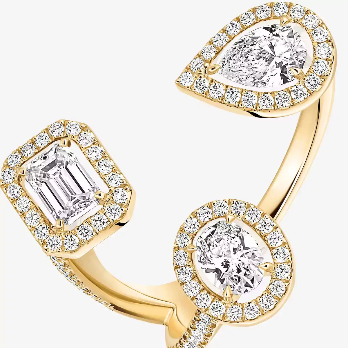 [Vicky]  Diamond Ring 0,25ct My Twin Trilogy