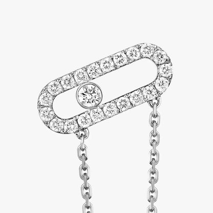 [Vicky]Move Uno Diamond Earrings