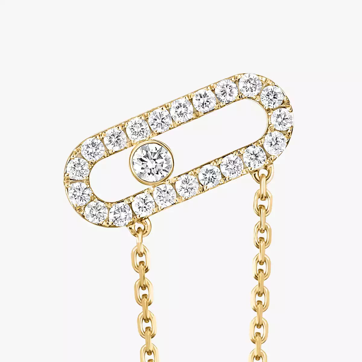 [Vicky]Move Uno Diamond Earrings