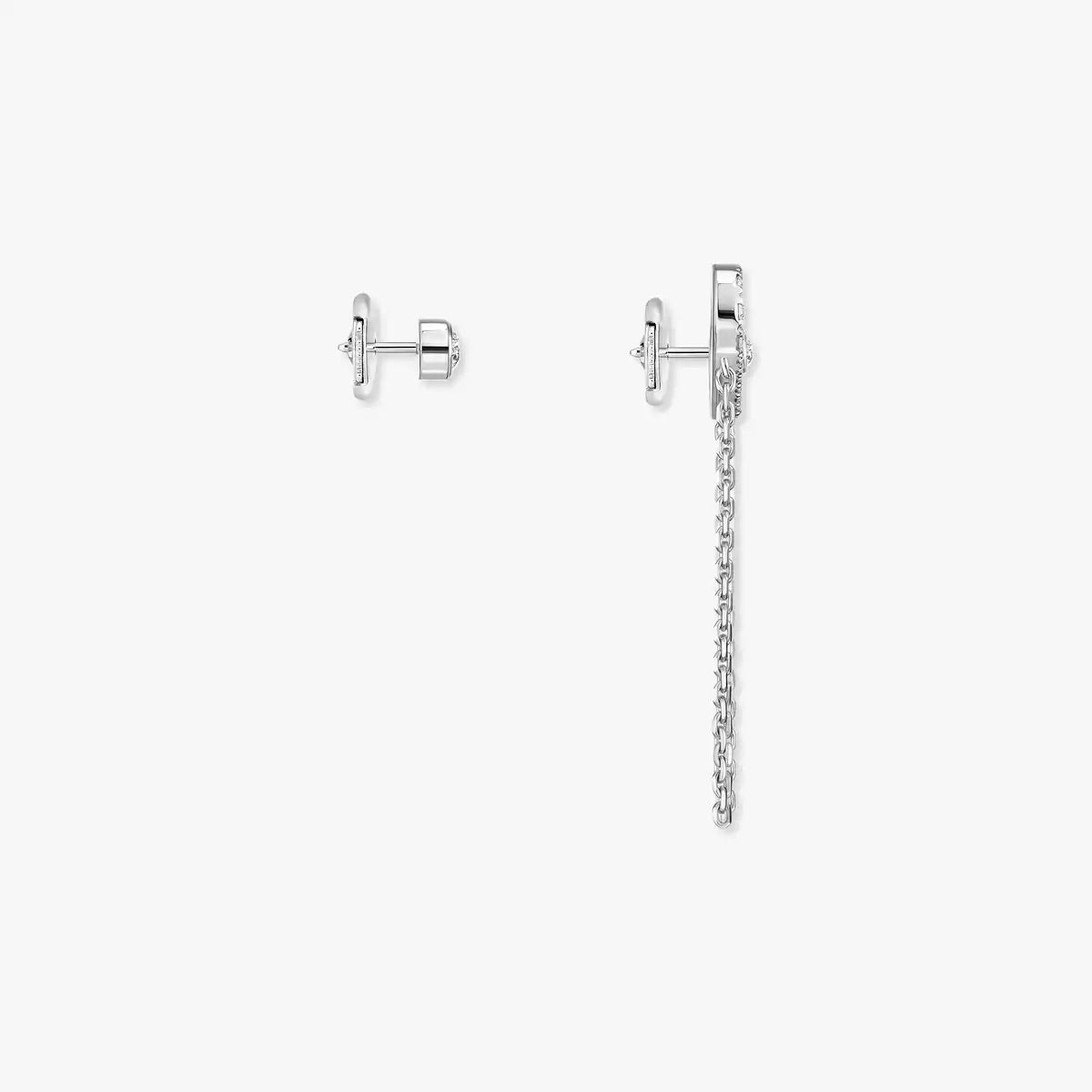 [Vicky]Move Uno Diamond Earrings