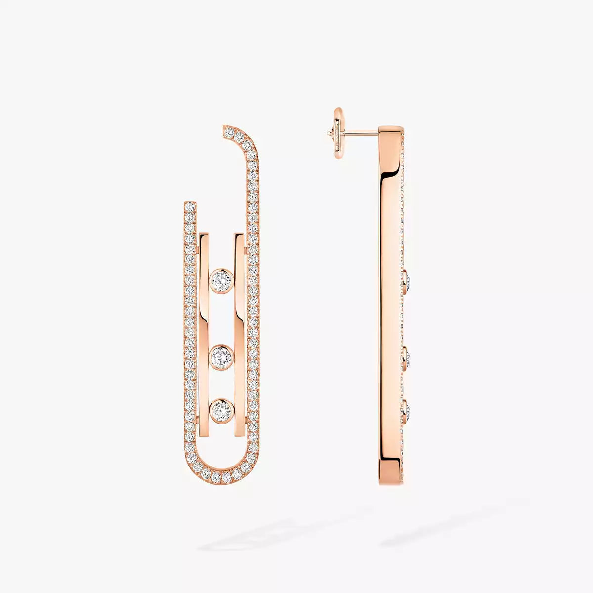 [Royal&Vicky]Diamond Pendant Earrings Move 10Th