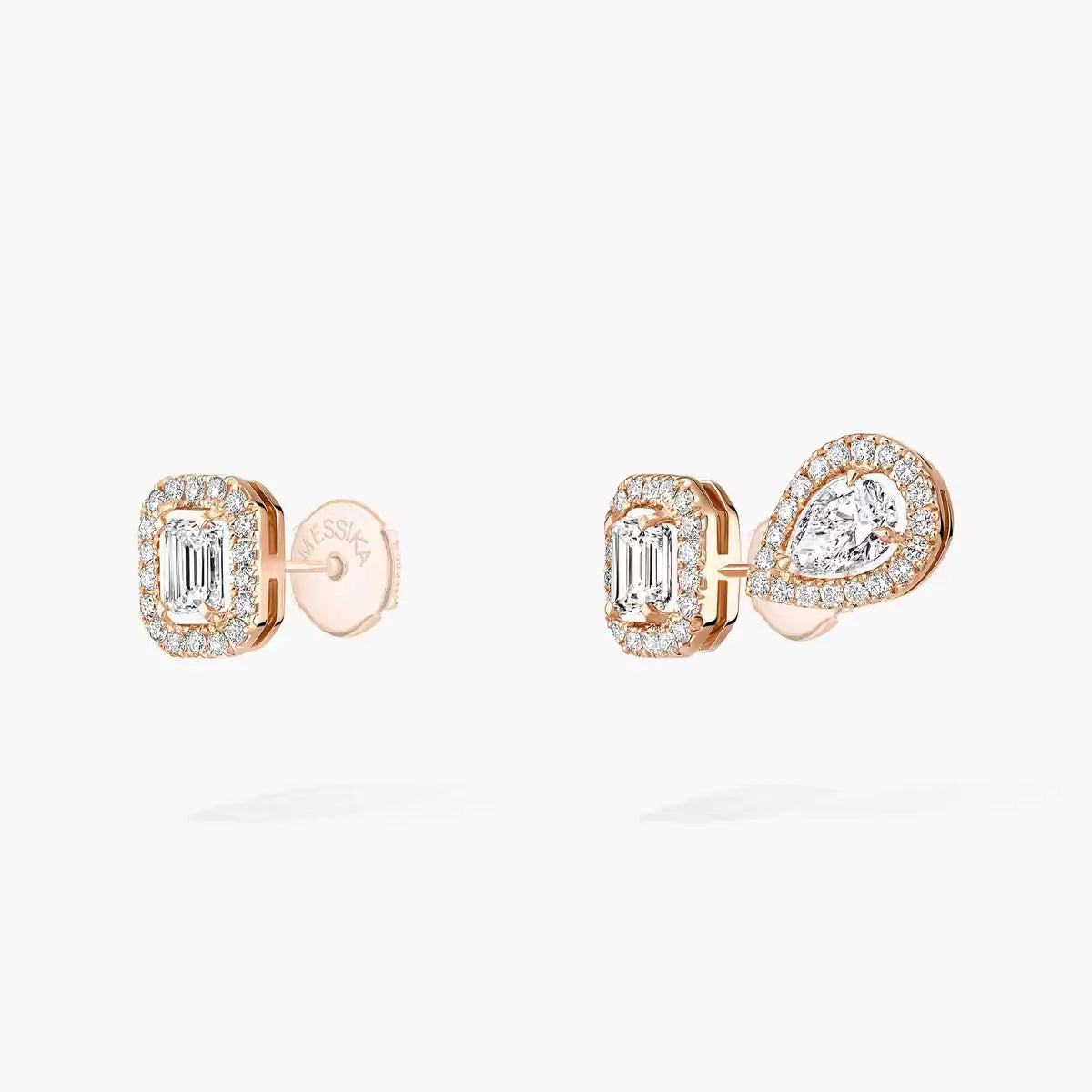 [Vicky]Diamond Earrings 0,10ct My Twin 1+2