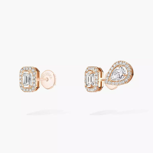 [Vicky]Diamond Earrings 0,10ct My Twin 1+2