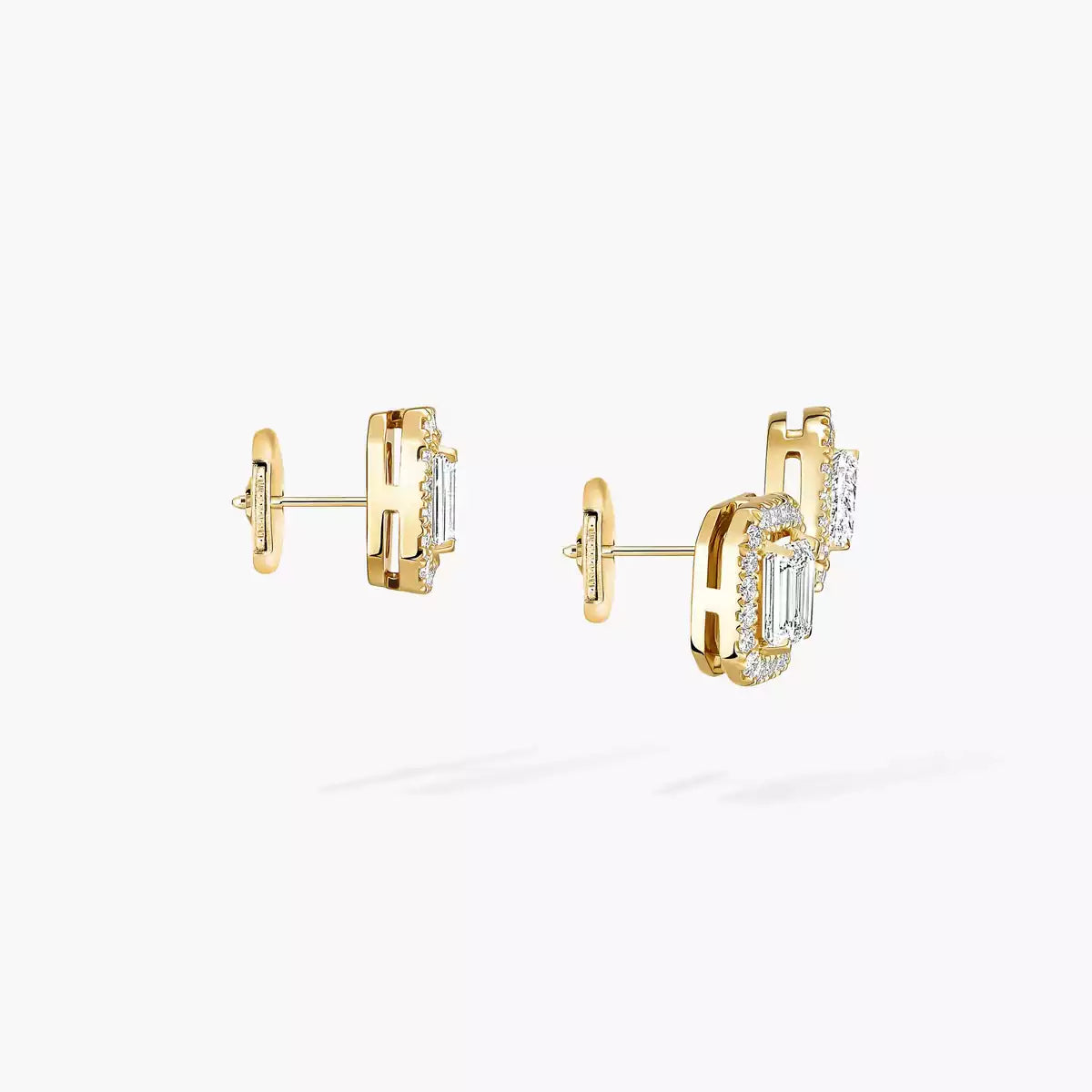 [Vicky]Diamond Earrings 0,10ct My Twin 1+2