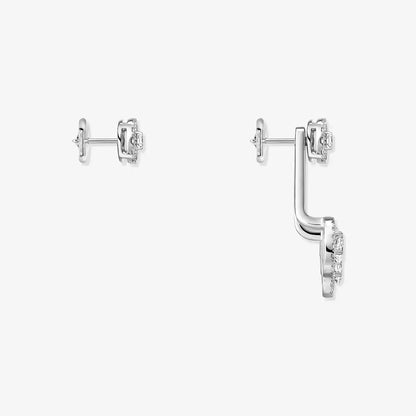 [Vicky] My Twin Trio  Diamond Earrings