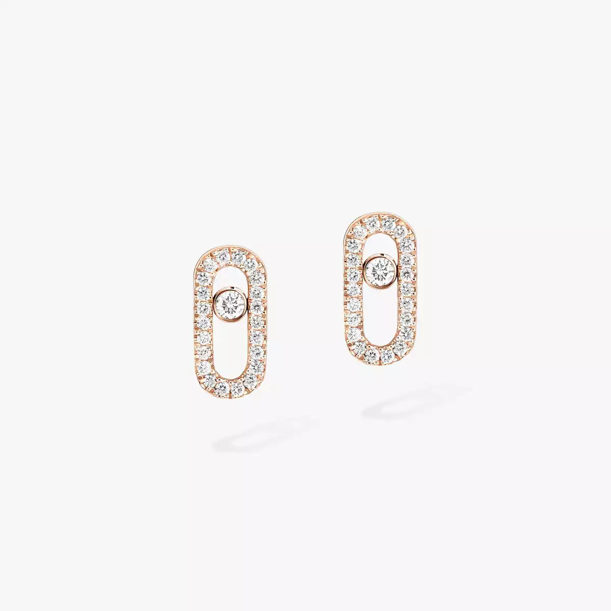 [Vicky]Move Uno Diamond Earrings
