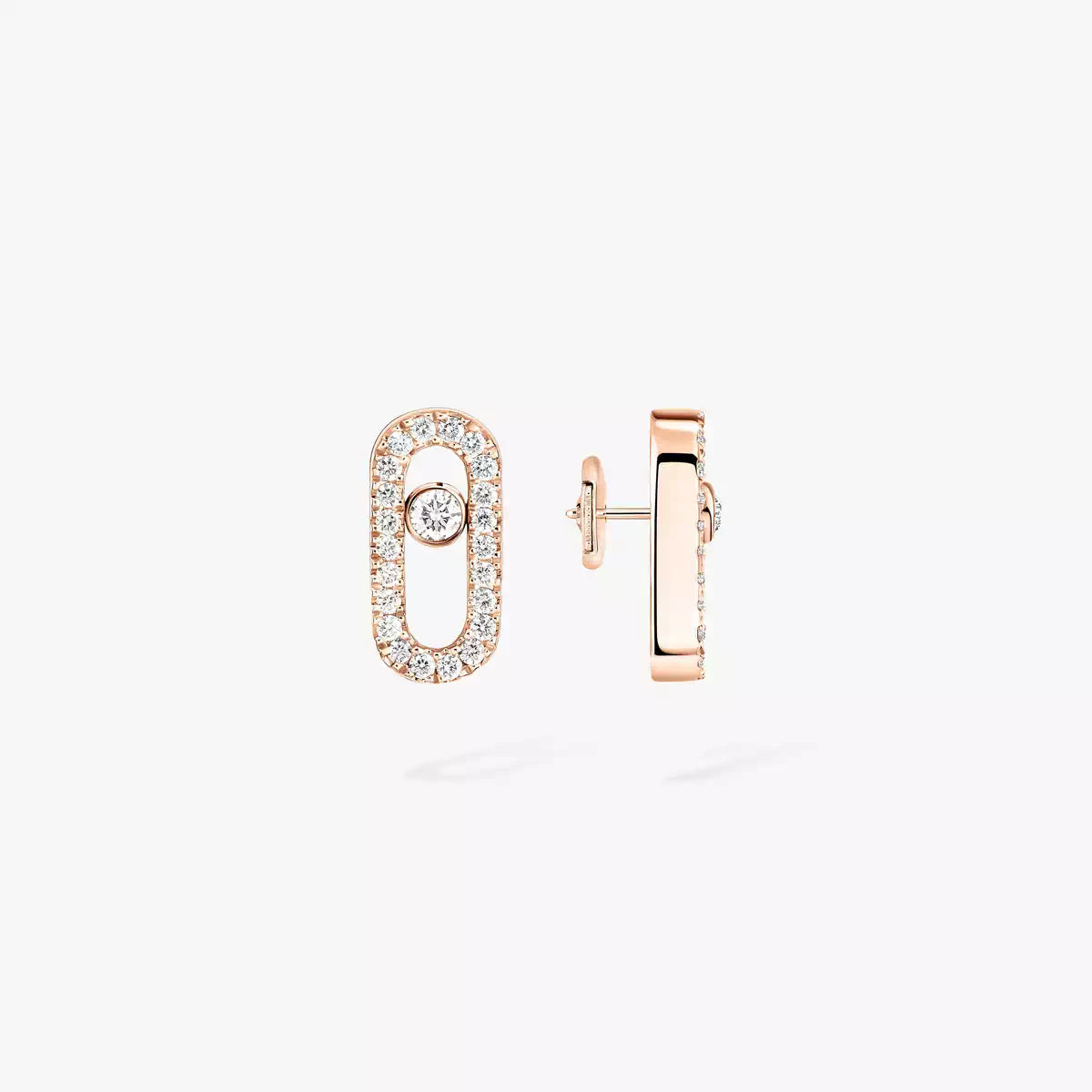 [Vicky]Move Uno Diamond Earrings
