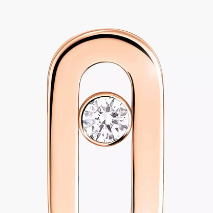 [Vicky]Move Uno Diamond Stud Earrings