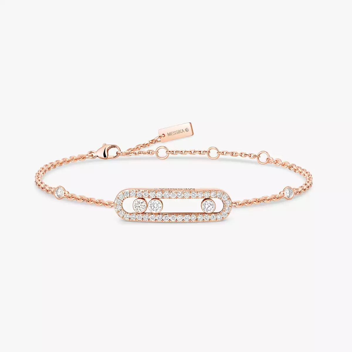 [Vicky]Pavé Baby Move Diamond Bracelet