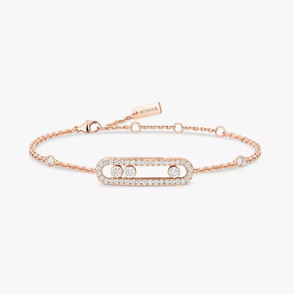 [Vicky]Pavé Baby Move Diamond Bracelet