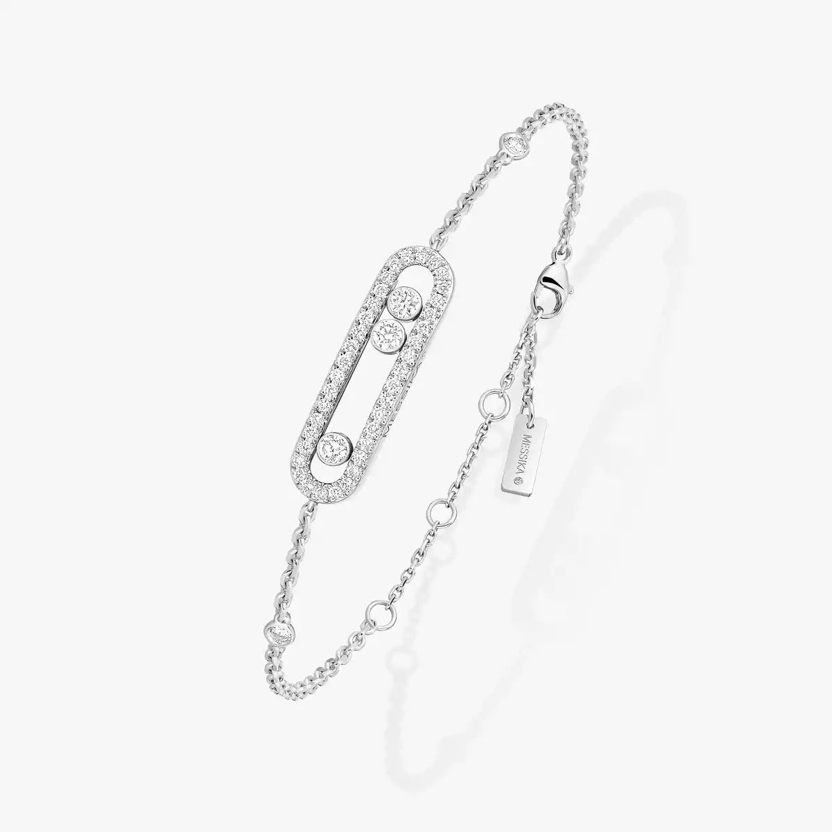 [Vicky]Pavé Baby Move Diamond Bracelet