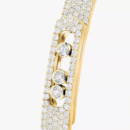 [Vicky]Move Noa Full Pavé Diamond Bangle Bracelet