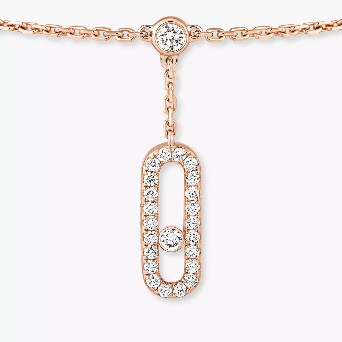 [Vicky] Move Uno pavé ankle bracelet