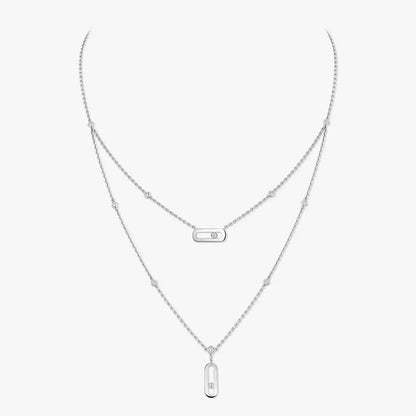 [Vicky] Move Uno Diamond Necklace