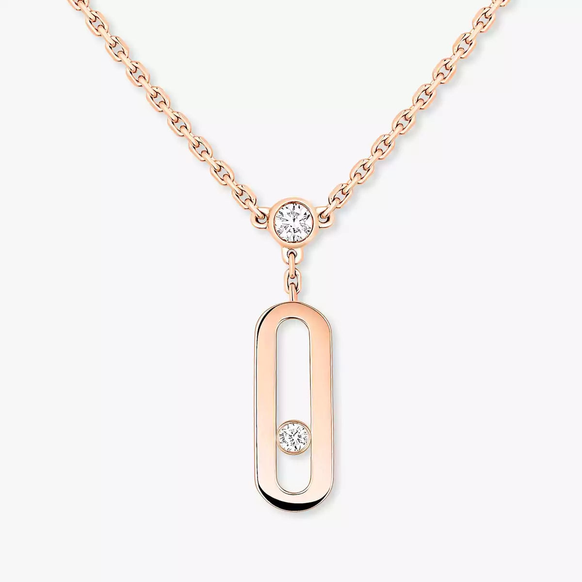 [Vicky] Move Uno Diamond Necklace
