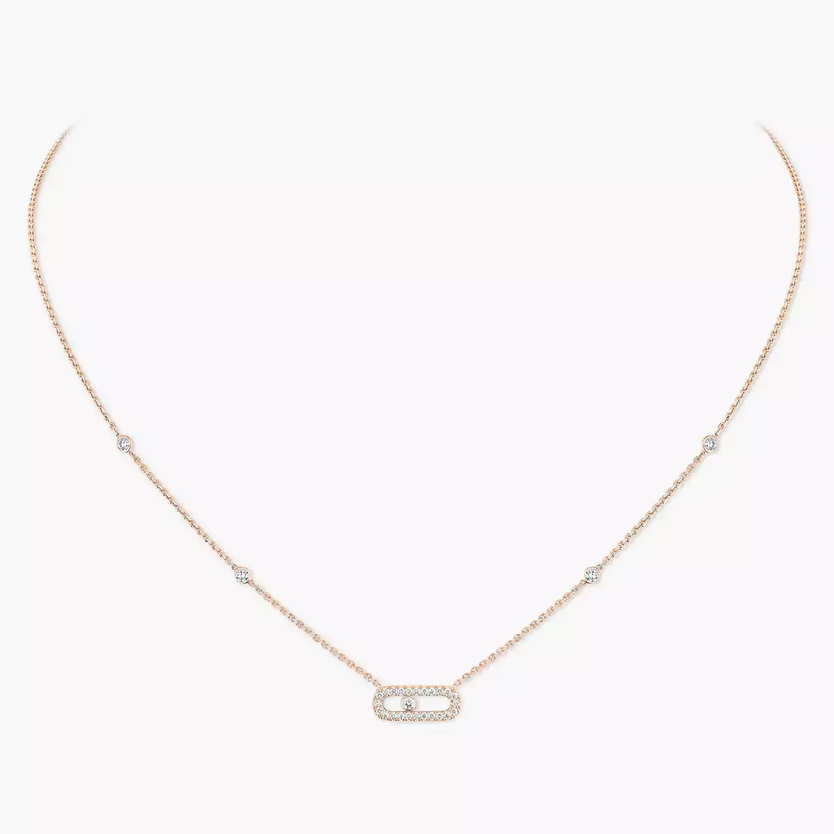 [Royal&Vicky]Diamond Necklace Move Uno