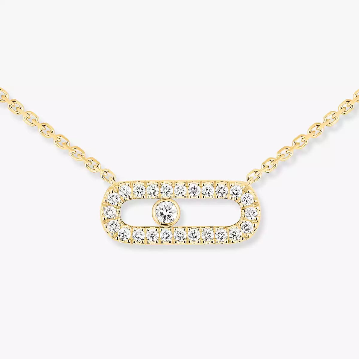 [Royal&Vicky]Diamond Necklace Move Uno