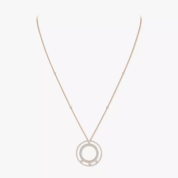 [Royal&Vicky]Move Romane Long Pave_-Set Diamond Necklace