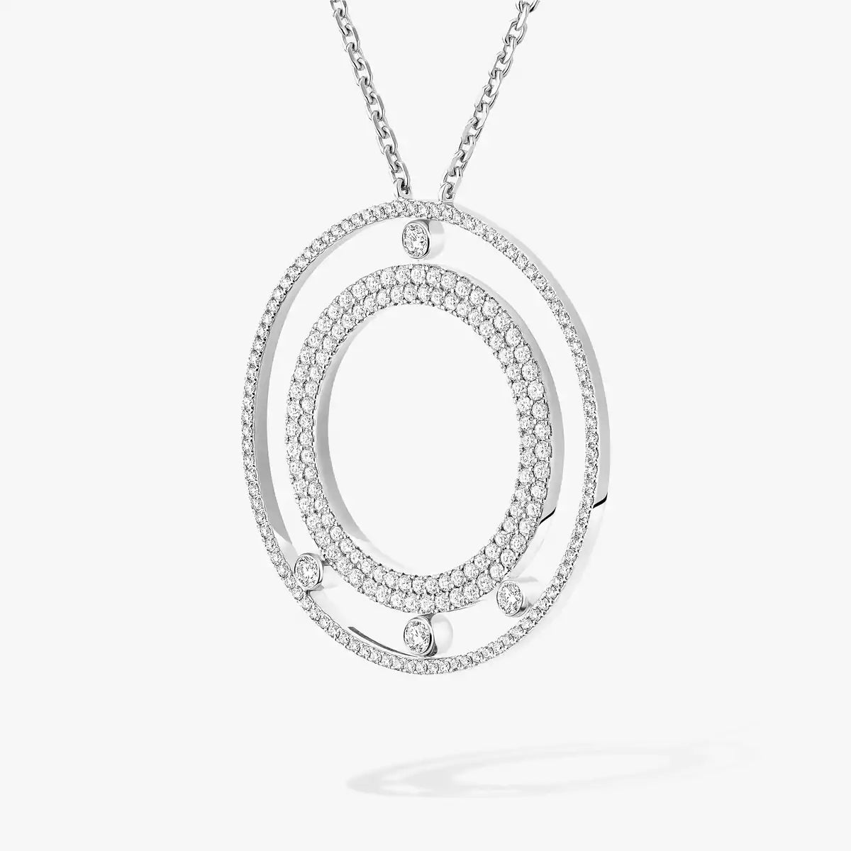 [Royal&Vicky]Move Romane Long Pave_-Set Diamond Necklace