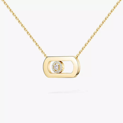[Vicky]So Move Diamond Necklace in Gold