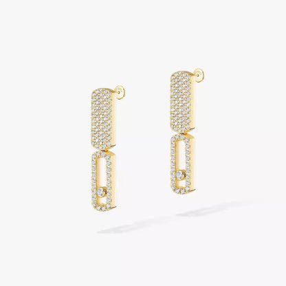[Vicky]Imperial Move SM Diamond Earrings