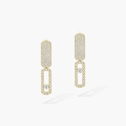 [Vicky]Imperial Move SM Diamond Earrings