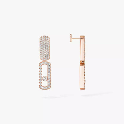 [Vicky]Imperial Move SM Diamond Earrings