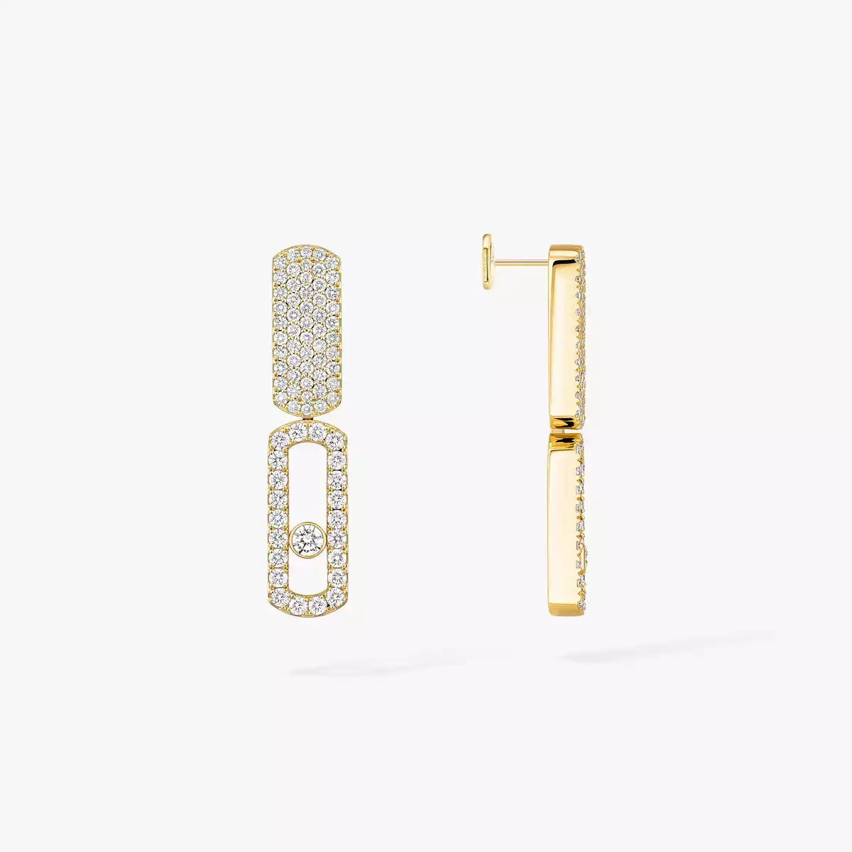 [Vicky]Imperial Move SM Diamond Earrings