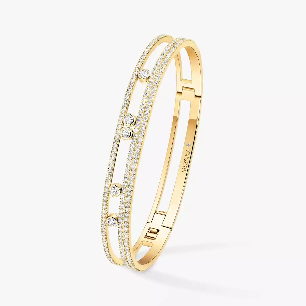 [Royal&Vicky]Move Romane pavé bangle