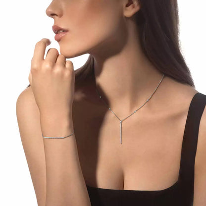 [Vicky]Diamond Thin Bangle 0.15ct My Twin Toi & Moi