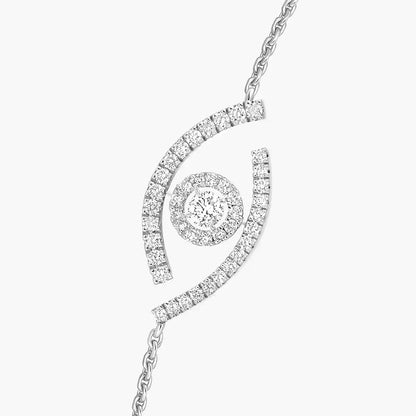 [Vicky]Lucky Eye Pave-Set Diamond Bracelet