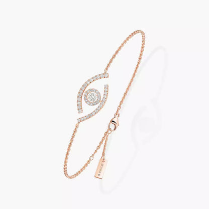 [Vicky]Lucky Eye Pave-Set Diamond Bracelet