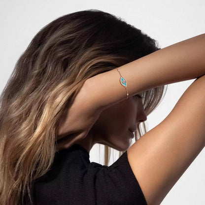 [Vicky]Lucky Eye Diamond Bracelet