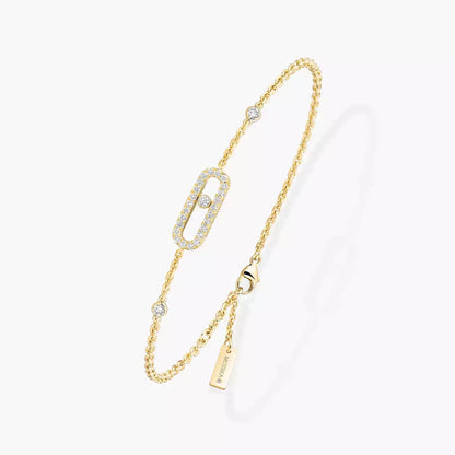 [Vicky]Move Uno Diamond Bracelet