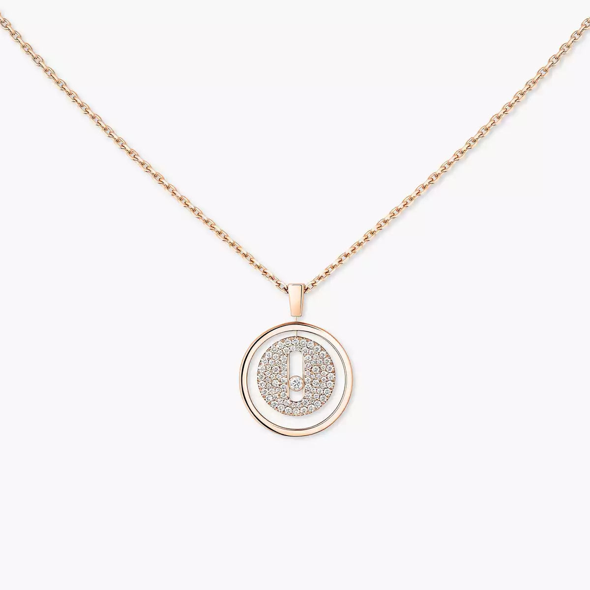 [Vicky] Lucky Move Diamond Necklace