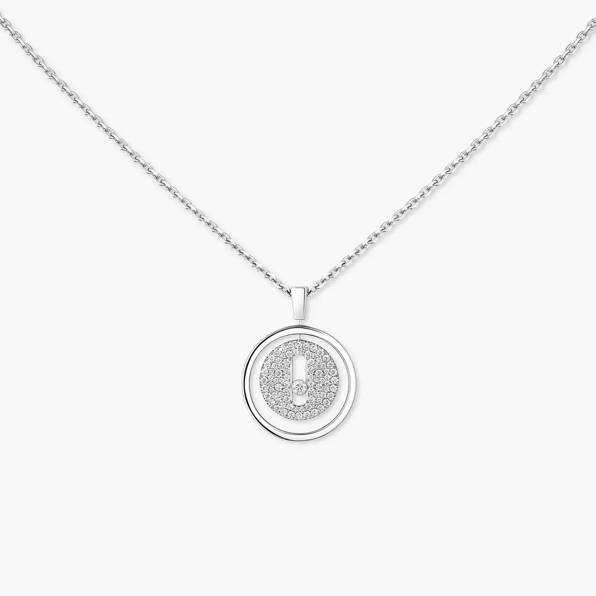[Vicky] Lucky Move Diamond Necklace